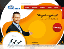 Tablet Screenshot of gamajp.pl